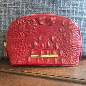 Brahmin Dany Cosmetic Bag in the red Heartbreaker Melbourne Style